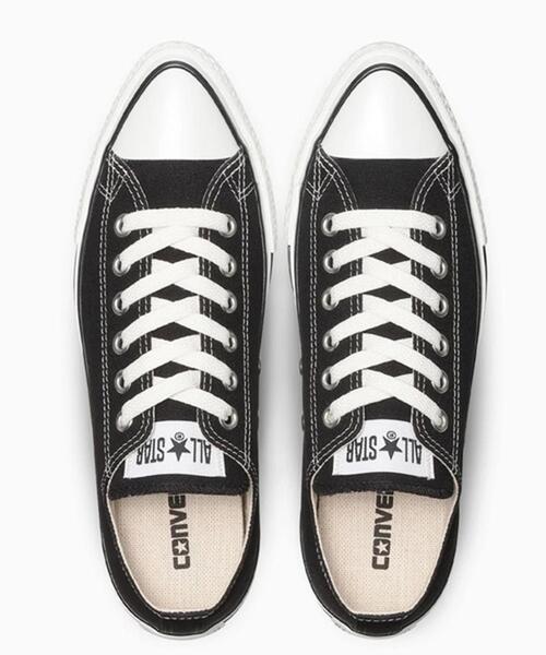 CONVERSE(コンバース)の「CONVERSE/コンバース/ALL STAR POINTEDTOE OX/31318401210(スニーカー・レディース・ブラック/ブラック系その他・4/5/5.5/4.5)」の1枚目の写真