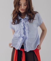 assorted front gather shirt / アソートフロントギャザーシャツ
