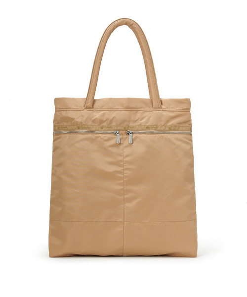LeSportsac(レスポートサック)の「【LeSportsac×Megumi Kanzaki】SMART CARRY TOTE アップルジンジャーメタルジッパー(トートバッグ・レディース・ベージュ・FREE)」の4枚目の写真