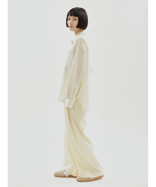 emmi（エミ）の「emmiロゴゴムジャガードタックパンツ（その他パンツ・レディース・イエロー/ブラウン/ブラック・1/0）」の18枚目の写真