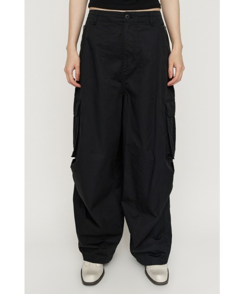 SLY(スライ)の「OVER LOOSE ZIP CARGO PT オーバールーズジップカーゴパンツ 夏服 秋服 冬服(カーゴパンツ・レディース・ブラック/オフホワイト/カーキ・2/1)」の16枚目の写真