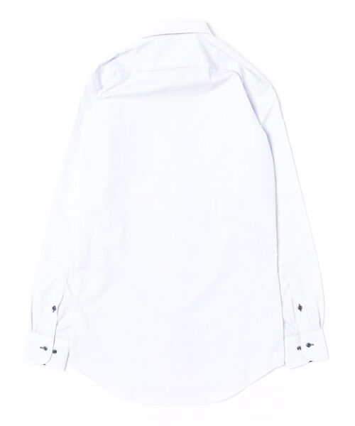 TOKYO SHIRTS（トウキョウシャツ）の「【超形態安定】 【吸水速乾】 形態安定ノンアイロン ボタンダウン 長袖ビジネスワイシャツ（大きいサイズ・長いサイズ）（ビジネスシャツ・メンズ・ブルー・首回り47cm-裄丈86cm/首回り41cm-裄丈90cm/首回り39cm-裄丈88cm/首回り45cm-裄丈90cm/首回り45cm-裄丈86cm/首回り45cm-裄丈82cm/首回り43cm-裄丈90cm/首回り42cm-裄丈90cm/首回り47cm-裄丈90cm）」の7枚目の写真