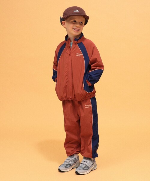 こども ビームス（コドモビームス）の「ナイロン トラック パンツ 2026FW（90～140cm）（その他パンツ・キッズ・オリーブ/レッド系その他7・110/100/140/130/120/90）」の5枚目の写真