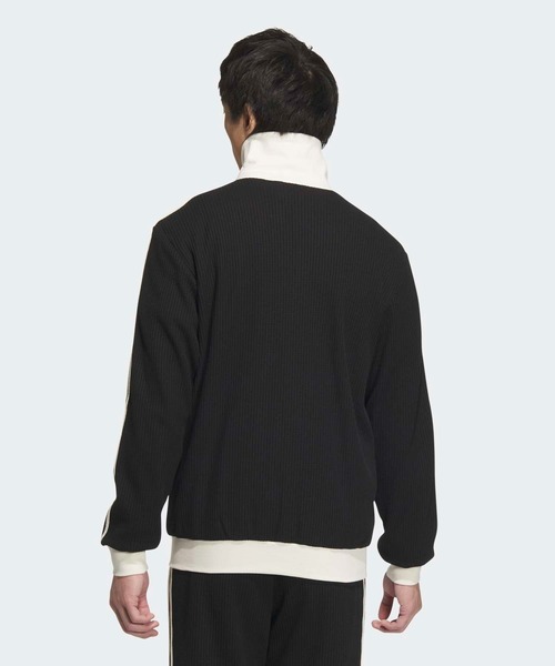 adidas（アディダス）の「アディカラー クラシック トラックトップ（ジェンダーニュートラル）ワッフル  / トラックジャケット / ジャージ / アディダスオリジナルス adidas Originals（ジャージ・メンズ・ブラック・SMALL/MEDIUM/LARGE/X-LARGE/XX-LARGE/X-SMALL/XX-SMALL/4XL/5XL/3XS/3XL）」の8枚目の写真