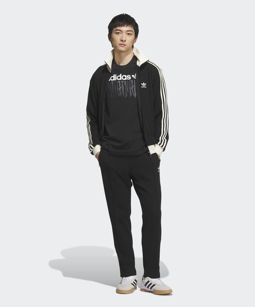 adidas（アディダス）の「アディカラー クラシック トラックトップ（ジェンダーニュートラル）ワッフル  / トラックジャケット / ジャージ / アディダスオリジナルス adidas Originals（ジャージ・メンズ・ブラック・SMALL/MEDIUM/LARGE/X-LARGE/XX-LARGE/X-SMALL/XX-SMALL/4XL/5XL/3XS/3XL）」の11枚目の写真