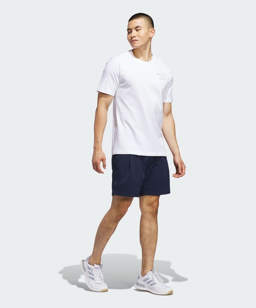 adidas（アディダス）の「ゴルフ チップイン パラダイス グラフィック Tシャツ【adidas Golf/アディダスゴルフ】（Tシャツ/カットソー・メンズ・ホワイト・SMALL/MEDIUM/LARGE/X-LARGE/XX-LARGE/3XL）」の3枚目の写真