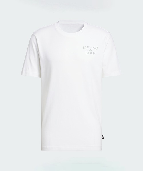 adidas（アディダス）の「ゴルフ チップイン パラダイス グラフィック Tシャツ【adidas Golf/アディダスゴルフ】（Tシャツ/カットソー・メンズ・ホワイト・SMALL/MEDIUM/LARGE/X-LARGE/XX-LARGE/3XL）」の6枚目の写真