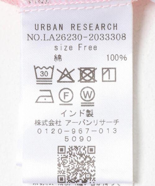 URBAN RESEARCH Sonny Label(アーバンリサーチサニーレーベル)の「コットンサッカーオーバーシャツ(シャツ/ブラウス・レディース・ホワイト/ブラック/ライトピンク・FREE)」の4枚目の写真