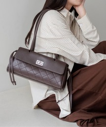 【on:nue】キルティングターンロックショルダーバッグ  /26-27 AW COLLECTION