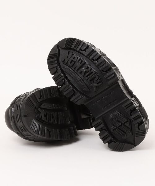 NEW ROCK(ニューロック)の「NEW ROCK/ニューロック/M-TANKMILI003-S1(ブーツ・レディース・ブラック・40/38/39/37/36)」の2枚目の写真