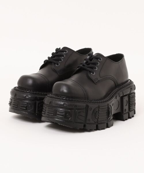 NEW ROCK(ニューロック)の「NEW ROCK/ニューロック/M-TANKMILI003-S1(ブーツ・レディース・ブラック・40/38/39/37/36)」の9枚目の写真
