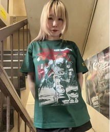 ハードコアチョコレート（ハードコアチョコレート）の「装甲騎兵ボトムズ 復刻版（赫き戦場アイビーグリーン）（Tシャツ/カットソー）」
