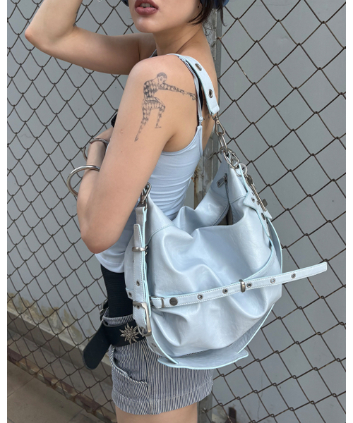 YEOMIMの「slouchy bag (soda)(ショルダーバッグ・レディース・その他・FREE)」の1枚目の写真