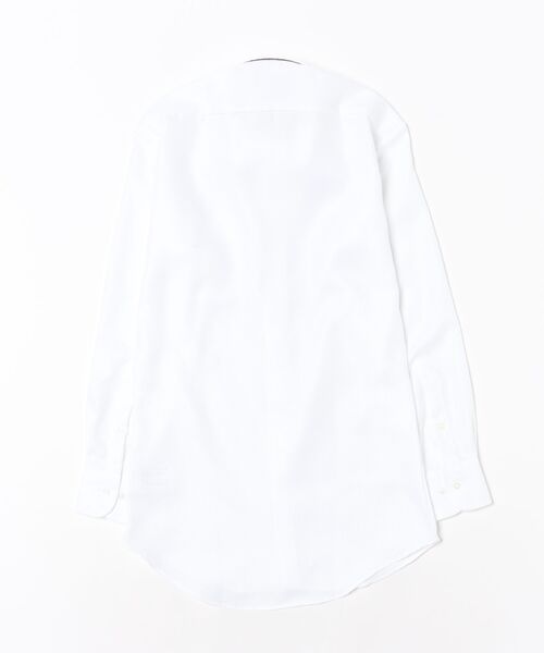 TOKYO SHIRTS(トウキョウシャツ)の「【超形態安定】 形態安定ノンアイロン ボタンダウン 長袖ビジネスワイシャツ(ビジネスシャツ・メンズ・ホワイト・首回り43cm-裄丈86cm/首回り42cm-裄丈82cm/首回り43cm-裄丈82cm/首回り42cm-裄丈86cm/首回り41cm-裄丈86cm/首回り39cm-裄丈84cm/首回り39cm-裄丈80cm/首回り41cm-裄丈82cm/首回り37cm-裄丈80cm/首回り37cm-裄丈84cm)」の4枚目の写真
