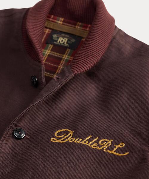 RRL(ダブル アール エル)の「レザースリーブ ベースボール ジャケット(その他アウター・メンズ・レッド・S/M/L/XL/XS/XXL)」の9枚目の写真