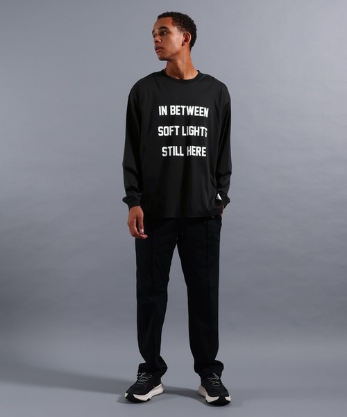 NUMERALS（ヌメラルズ）の「[NUMERALS]NO WORRIES MESSAGE GRAPHIC TEE（Tシャツ/カットソー・メンズ・ベージュ/ブラック・MEDIUM/LARGE）」の9枚目の写真