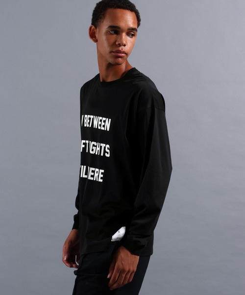 NUMERALS（ヌメラルズ）の「[NUMERALS]NO WORRIES MESSAGE GRAPHIC TEE（Tシャツ/カットソー・メンズ・ベージュ/ブラック・MEDIUM/LARGE）」の14枚目の写真