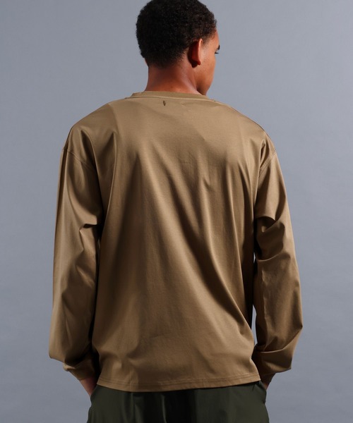 NUMERALS（ヌメラルズ）の「[NUMERALS]NO WORRIES MESSAGE GRAPHIC TEE（Tシャツ/カットソー・メンズ・ベージュ/ブラック・MEDIUM/LARGE）」の20枚目の写真