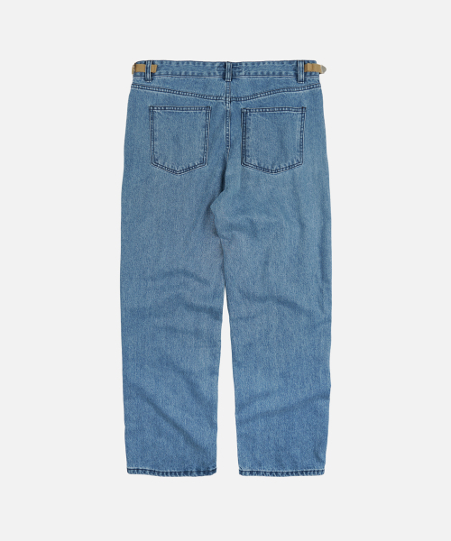 FRIZMWORKS（フリズムワークス）の「FIELD ADJUSTER DENIM PANTS _ LIGHT BLUE（デニムパンツ・メンズ・その他・SMALL/MEDIUM/LARGE/X-LARGE）」の3枚目の写真