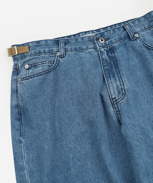 FRIZMWORKS（フリズムワークス）の「FIELD ADJUSTER DENIM PANTS _ LIGHT BLUE（デニムパンツ・メンズ・その他・SMALL/MEDIUM/LARGE/X-LARGE）」の4枚目の写真