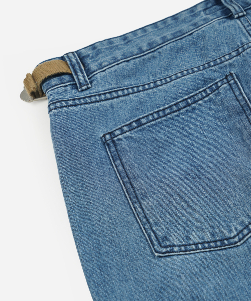 FRIZMWORKS（フリズムワークス）の「FIELD ADJUSTER DENIM PANTS _ LIGHT BLUE（デニムパンツ・メンズ・その他・SMALL/MEDIUM/LARGE/X-LARGE）」の8枚目の写真