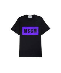 【NEW】MSGM BOXロゴTシャツ