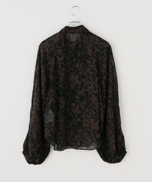 CLOSED(クローズド)の「CLOSED/クローズド Raglan blouse(シャツ/ブラウス・レディース・ブラウン・SMALL)」の2枚目の写真