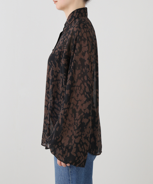 CLOSED(クローズド)の「CLOSED/クローズド Raglan blouse(シャツ/ブラウス・レディース・ブラウン・SMALL)」の8枚目の写真