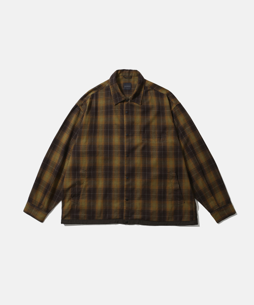 MOIF（モイフ）の「[AW26] ワイドドローストリングブルゾン / パンプキンオレンジ（その他アウター・メンズ・その他・1(S)/2(M)/3(L)）」の3枚目の写真