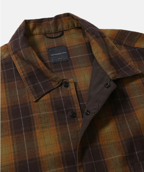 MOIF（モイフ）の「[AW26] ワイドドローストリングブルゾン / パンプキンオレンジ（その他アウター・メンズ・その他・1(S)/2(M)/3(L)）」の8枚目の写真