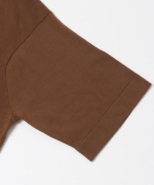 RYE TENDER（ライテンダー）の「RYE TENDER　CENTRE TEEB（Tシャツ/カットソー・レディース・ライトブルー/ブラウン・1）」の9枚目の写真