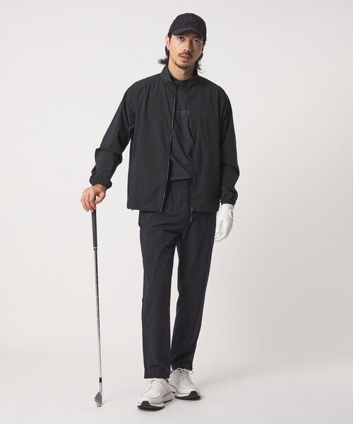 UNITED ARROWS GOLF(ユナイテッドアローズゴルフ)の「メンズ 360°マスター スタンド ジップ ブルゾン 撥水 ストレッチ(その他アウター・メンズ・ブラック/ネイビー・M/L/XL)」の5枚目の写真