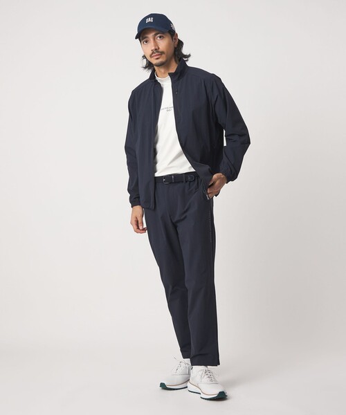 UNITED ARROWS GOLF(ユナイテッドアローズゴルフ)の「メンズ 360°マスター スタンド ジップ ブルゾン 撥水 ストレッチ(その他アウター・メンズ・ブラック/ネイビー・M/L/XL)」の7枚目の写真