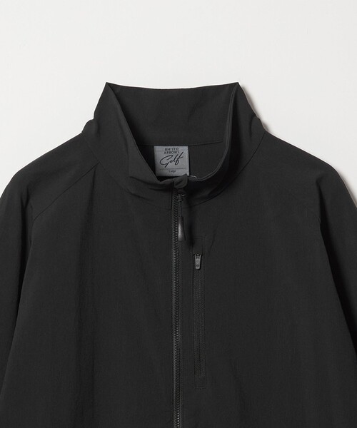 UNITED ARROWS GOLF(ユナイテッドアローズゴルフ)の「メンズ 360°マスター スタンド ジップ ブルゾン 撥水 ストレッチ(その他アウター・メンズ・ブラック/ネイビー・M/L/XL)」の9枚目の写真