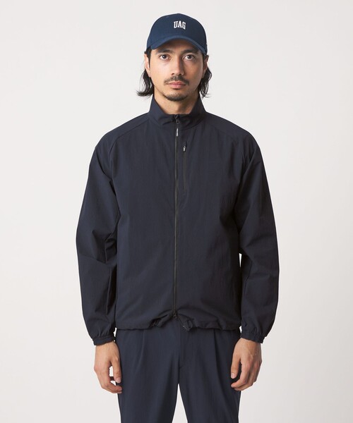 UNITED ARROWS GOLF(ユナイテッドアローズゴルフ)の「メンズ 360°マスター スタンド ジップ ブルゾン 撥水 ストレッチ(その他アウター・メンズ・ブラック/ネイビー・M/L/XL)」の16枚目の写真