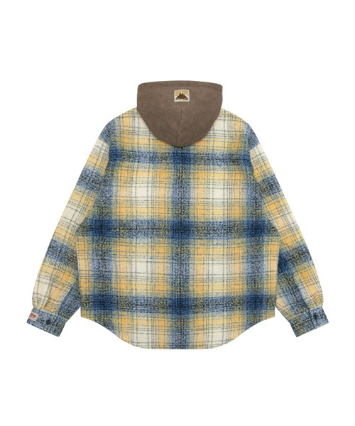 AAPE BY A BATHING APE（エーエイプバイアベイシングエイプ）の「AAPE LONG SLEEVE SHIRT(Detachable)（シャツ/ブラウス・メンズ・ブルー系その他/ライトオレンジ系1・MEDIUM）」の7枚目の写真