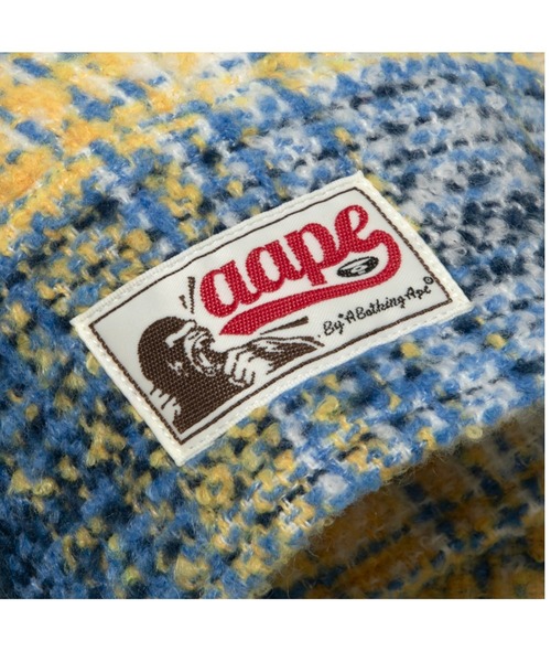 AAPE BY A BATHING APE（エーエイプバイアベイシングエイプ）の「AAPE LONG SLEEVE SHIRT(Detachable)（シャツ/ブラウス・メンズ・ブルー系その他/ライトオレンジ系1・MEDIUM）」の10枚目の写真