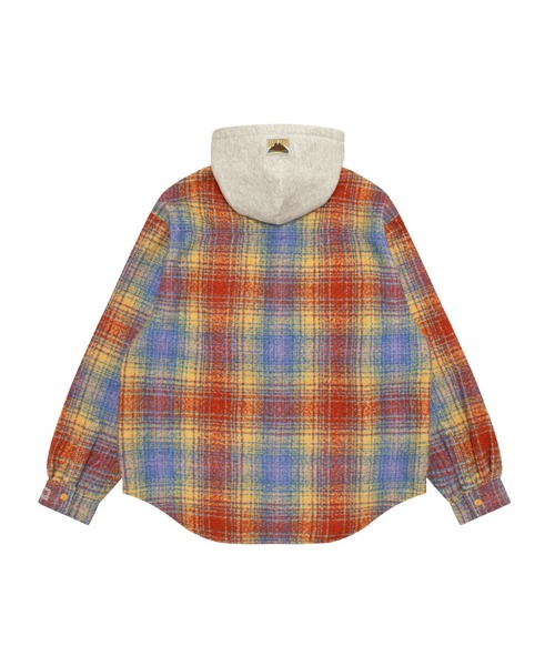 AAPE BY A BATHING APE（エーエイプバイアベイシングエイプ）の「AAPE LONG SLEEVE SHIRT(Detachable)（シャツ/ブラウス・メンズ・ブルー系その他/ライトオレンジ系1・MEDIUM）」の11枚目の写真