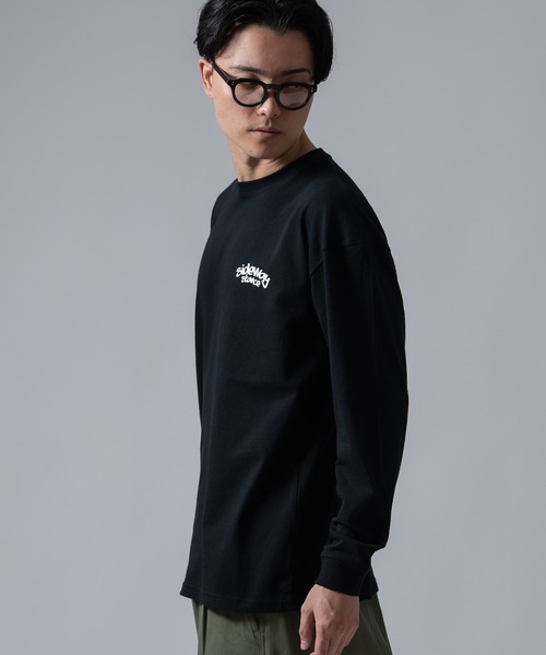 SIDEWAY STANCE(サイドウェイスタンス)の「【SIDEWAY STANCE】スケボー 長袖Tシャツ(Tシャツ/カットソー・メンズ・ブラック/ライトグレー/ホワイト・X-LARGE/LARGE/SMALL/MEDIUM)」の7枚目の写真