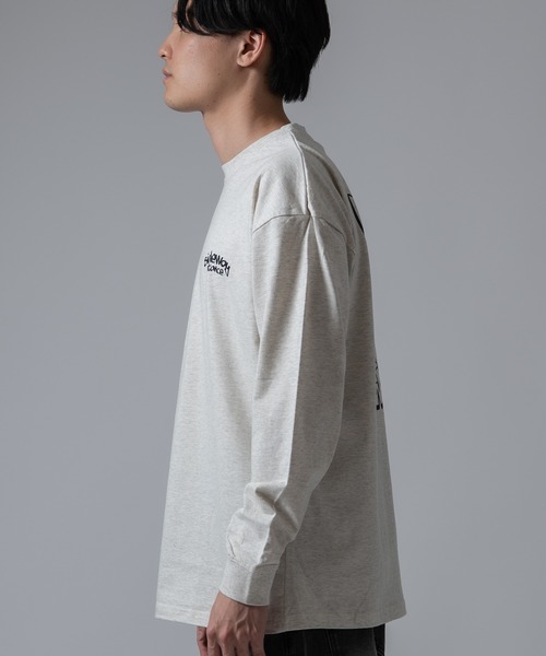 SIDEWAY STANCE(サイドウェイスタンス)の「【SIDEWAY STANCE】スケボー 長袖Tシャツ(Tシャツ/カットソー・メンズ・ブラック/ライトグレー/ホワイト・X-LARGE/LARGE/SMALL/MEDIUM)」の11枚目の写真