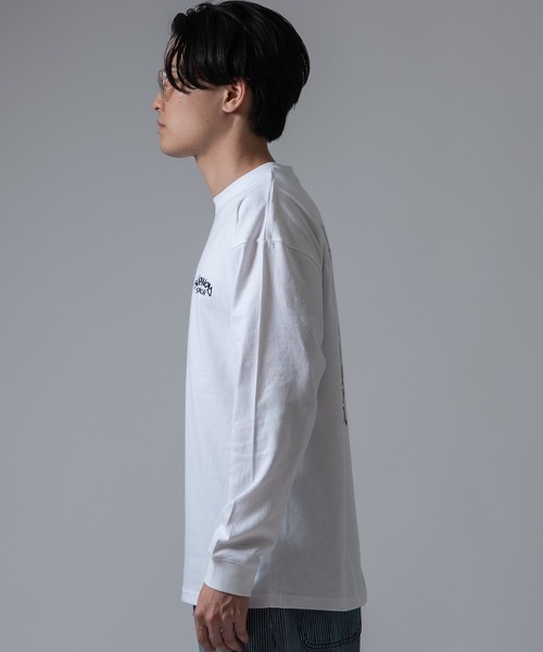 SIDEWAY STANCE(サイドウェイスタンス)の「【SIDEWAY STANCE】スケボー 長袖Tシャツ(Tシャツ/カットソー・メンズ・ブラック/ライトグレー/ホワイト・X-LARGE/LARGE/SMALL/MEDIUM)」の17枚目の写真