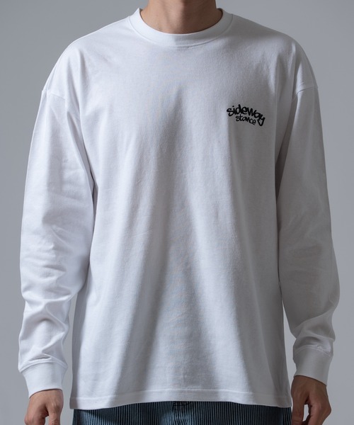 SIDEWAY STANCE(サイドウェイスタンス)の「【SIDEWAY STANCE】スケボー 長袖Tシャツ(Tシャツ/カットソー・メンズ・ブラック/ライトグレー/ホワイト・X-LARGE/LARGE/SMALL/MEDIUM)」の12枚目の写真