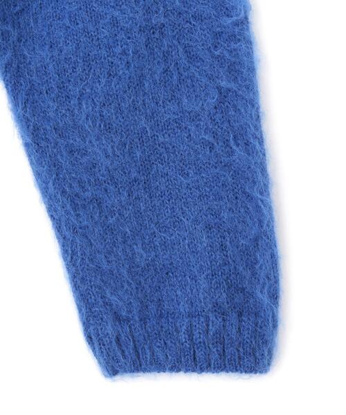 YLEVE(イレーヴ)の「YLEVE / MOHAIR NAPPING KNIT PULL OVER(ニット/セーター・レディース・ブラウン/ブルー・1)」の15枚目の写真