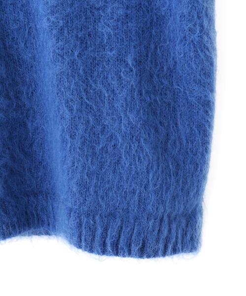 YLEVE(イレーヴ)の「YLEVE / MOHAIR NAPPING KNIT PULL OVER(ニット/セーター・レディース・ブラウン/ブルー・1)」の16枚目の写真