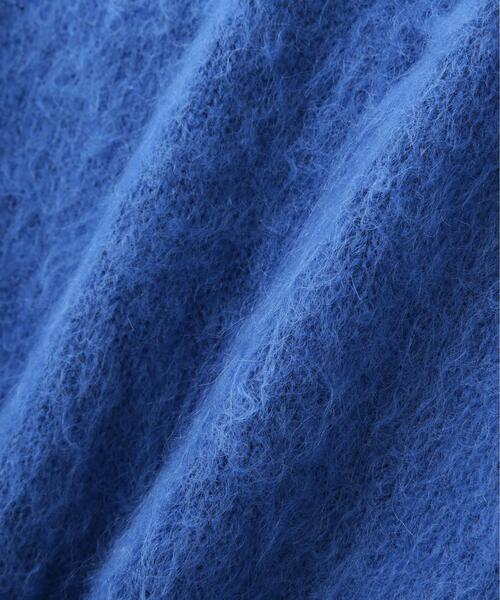YLEVE(イレーヴ)の「YLEVE / MOHAIR NAPPING KNIT PULL OVER(ニット/セーター・レディース・ブラウン/ブルー・1)」の17枚目の写真