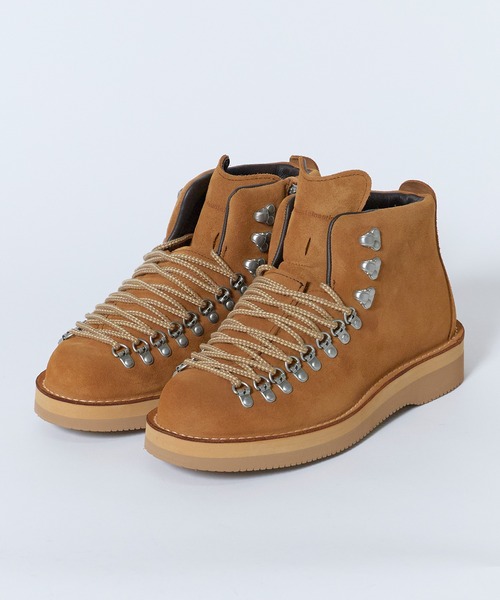 WHITE MOUNTAINEERING(ホワイトマウンテニアリング)の「White Mountaineering/ホワイトマウンテニアリング WM×Danner 'MOUNTAIN LIGHT' Vibram ビブラム マウンテンライト ブーツ スニーカー カウスエード メンズ 2026年秋冬 秋服(スニーカー・メンズ・キャメル/チャコール・28/27/26)」の11枚目の写真