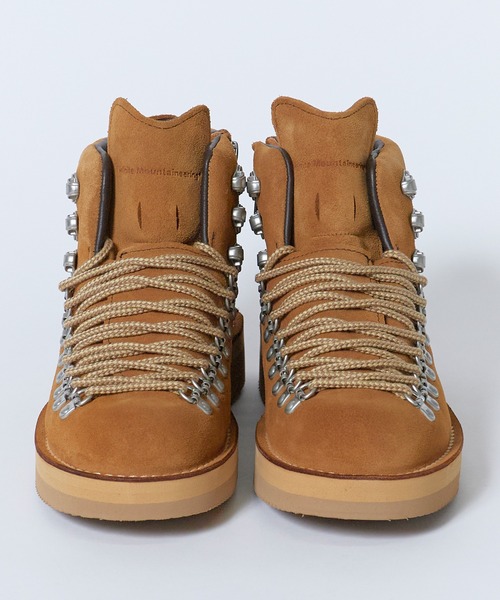 WHITE MOUNTAINEERING(ホワイトマウンテニアリング)の「White Mountaineering/ホワイトマウンテニアリング WM×Danner 'MOUNTAIN LIGHT' Vibram ビブラム マウンテンライト ブーツ スニーカー カウスエード メンズ 2026年秋冬 秋服(スニーカー・メンズ・キャメル/チャコール・28/27/26)」の10枚目の写真
