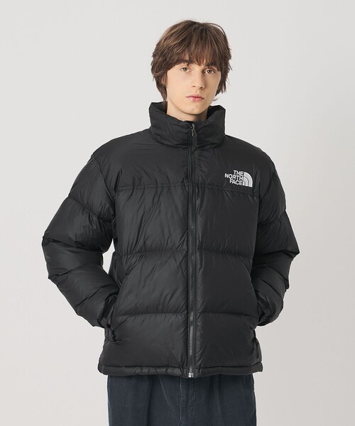 THE NORTH FACE(ザノースフェイス)の「<THE NORTH FACE>ヌプシ ダウン ジャケット(ダウンジャケット/コート・メンズ・ブラック/コバルトブルー・M/XL/S/L)」の2枚目の写真