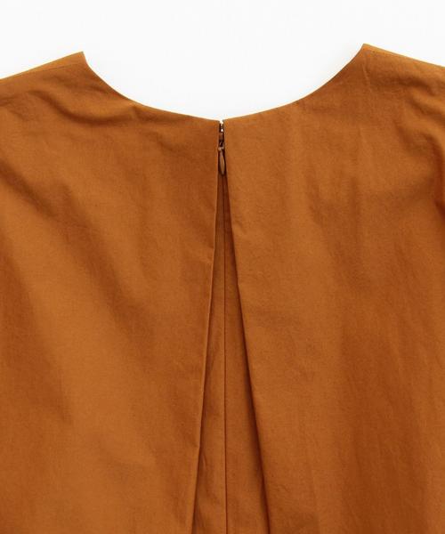 BEAUTY&YOUTH UNITED ARROWS（ビューティーアンドユースユナイテッドアローズ）の「BY∵ タイプライターAラインオールインワン（つなぎ/オールインワン・レディース・ブラウン/オリーブ・FREE）」の9枚目の写真