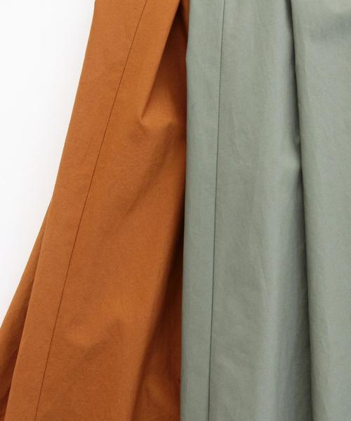 BEAUTY&YOUTH UNITED ARROWS（ビューティーアンドユースユナイテッドアローズ）の「BY∵ タイプライターAラインオールインワン（つなぎ/オールインワン・レディース・ブラウン/オリーブ・FREE）」の12枚目の写真